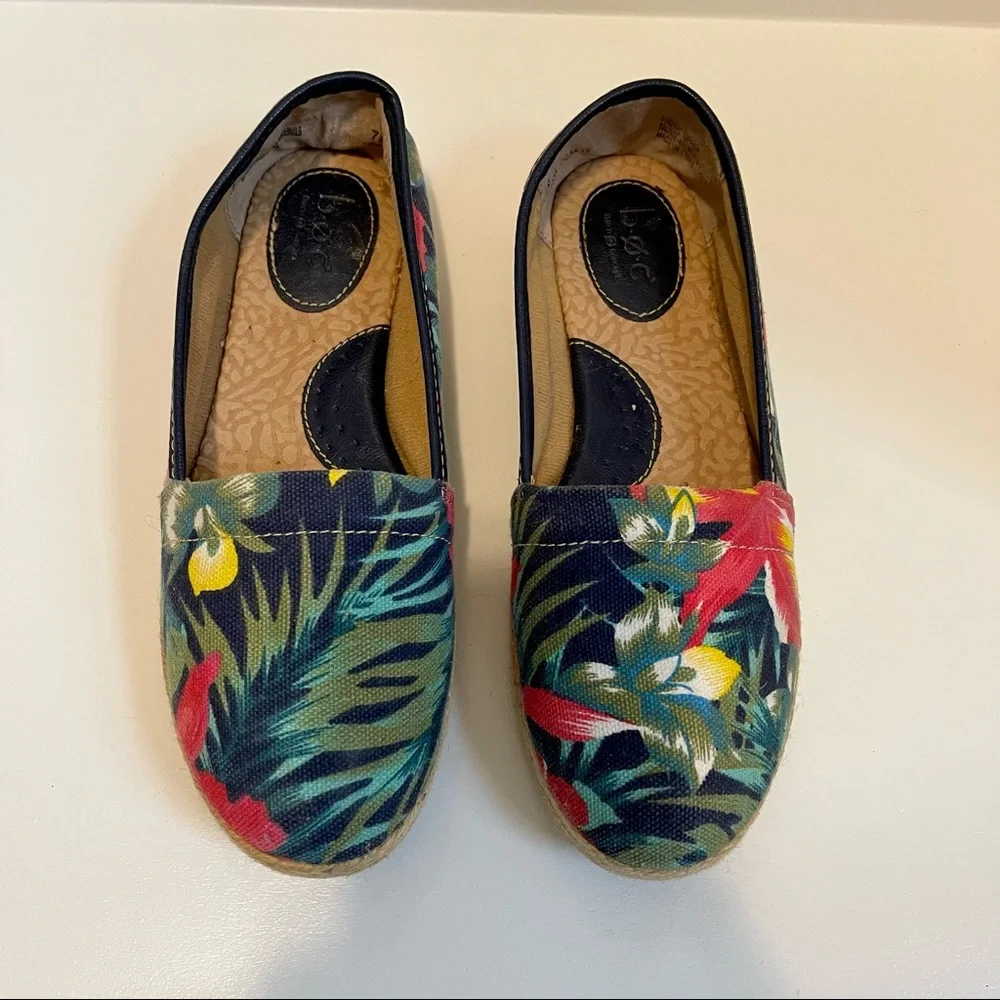 b.o.c. By Born Canvas Espadrilles Slip On Shoes 7M - Picture 3 of 7